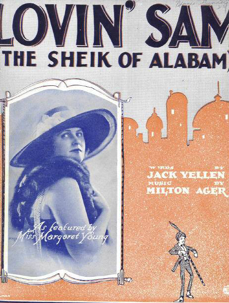 Lovin Sam The Sheik Of Alabam - 1922